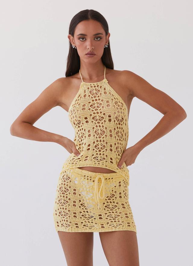 Free Mind Crochet Top - Marigold Product Image