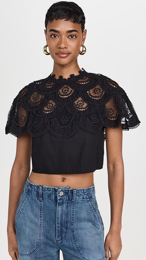 Sea Drea Embroidery Top | Shopbop Product Image