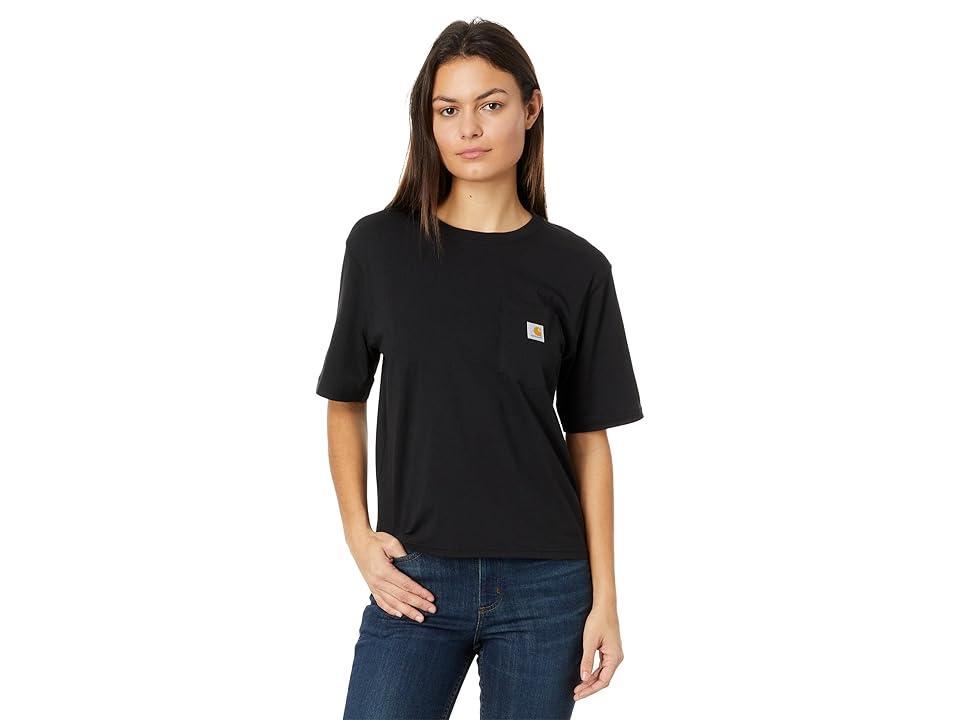 Carhartt Womens Loose Fit Lightweight Short Sleeve Crew Neck Plus Size T-Shirt , 2X - Womens Outdoor Short-Sleeve Tops at Academy Sports Product Image