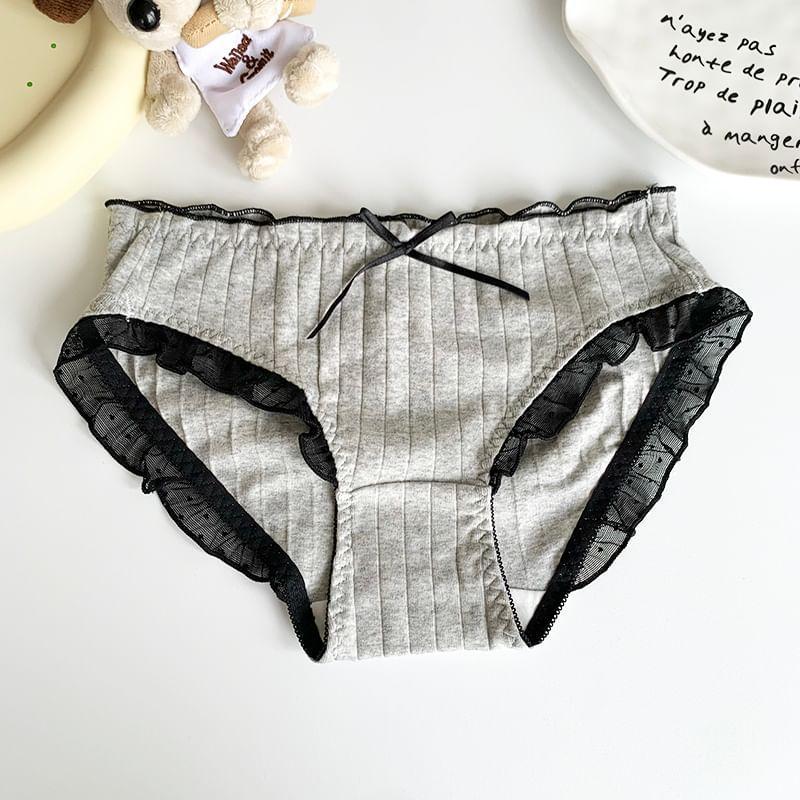 Frill Trim Panty Product Image