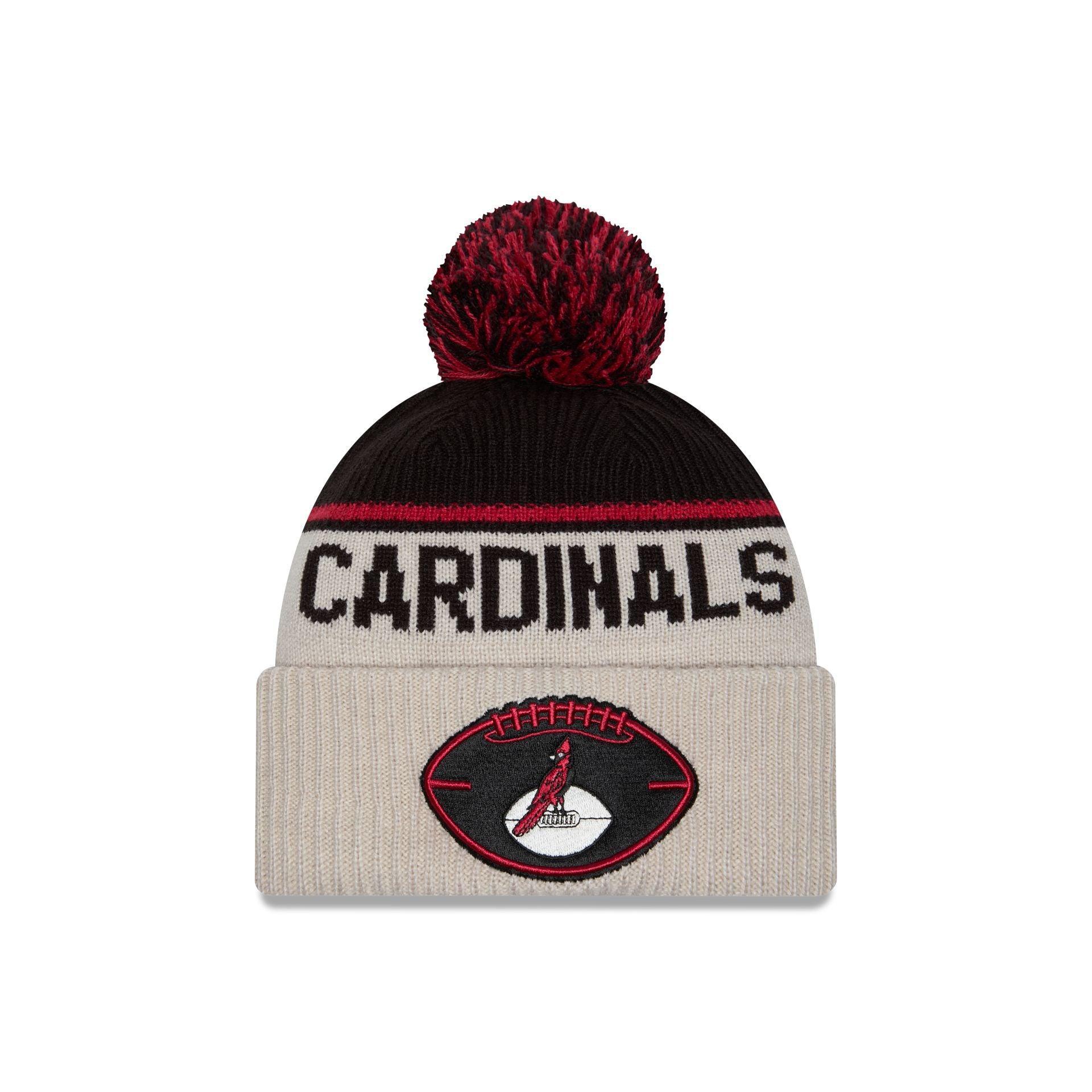 Arizona Cardinals 2024 Cold Weather Historic Pom Knit Hat Male Product Image