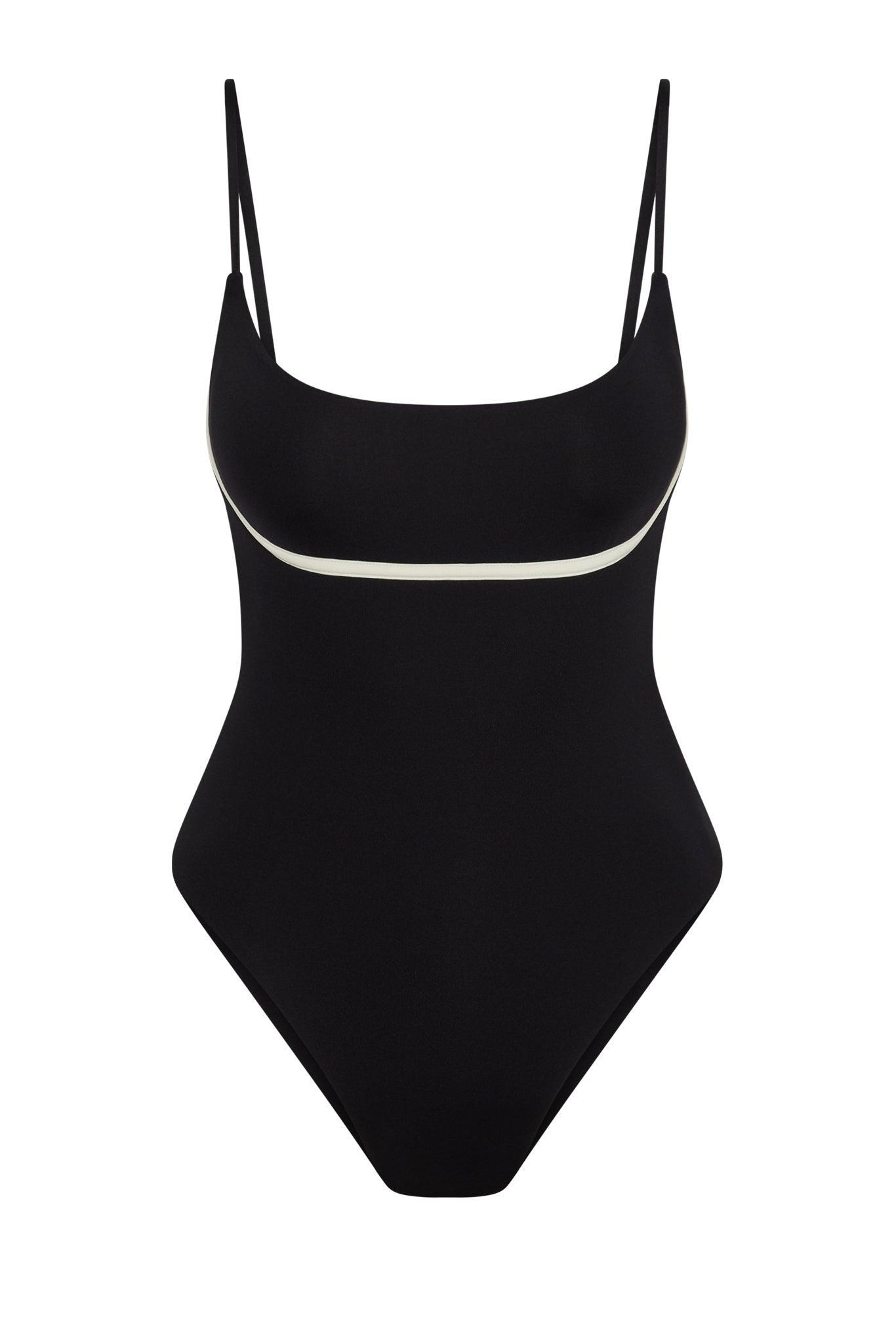 Sausalito One Piece - Black/Ivory Product Image