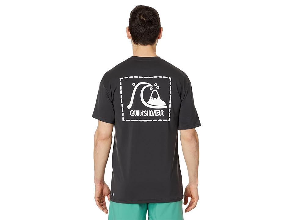 Quiksilver DNA Short Sleeve Surf Tee (Tarmac) Men's Swimwear Product Image