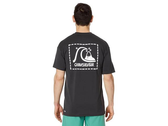 Quiksilver DNA Short Sleeve Surf Tee (Tarmac) Men's Swimwear Product Image