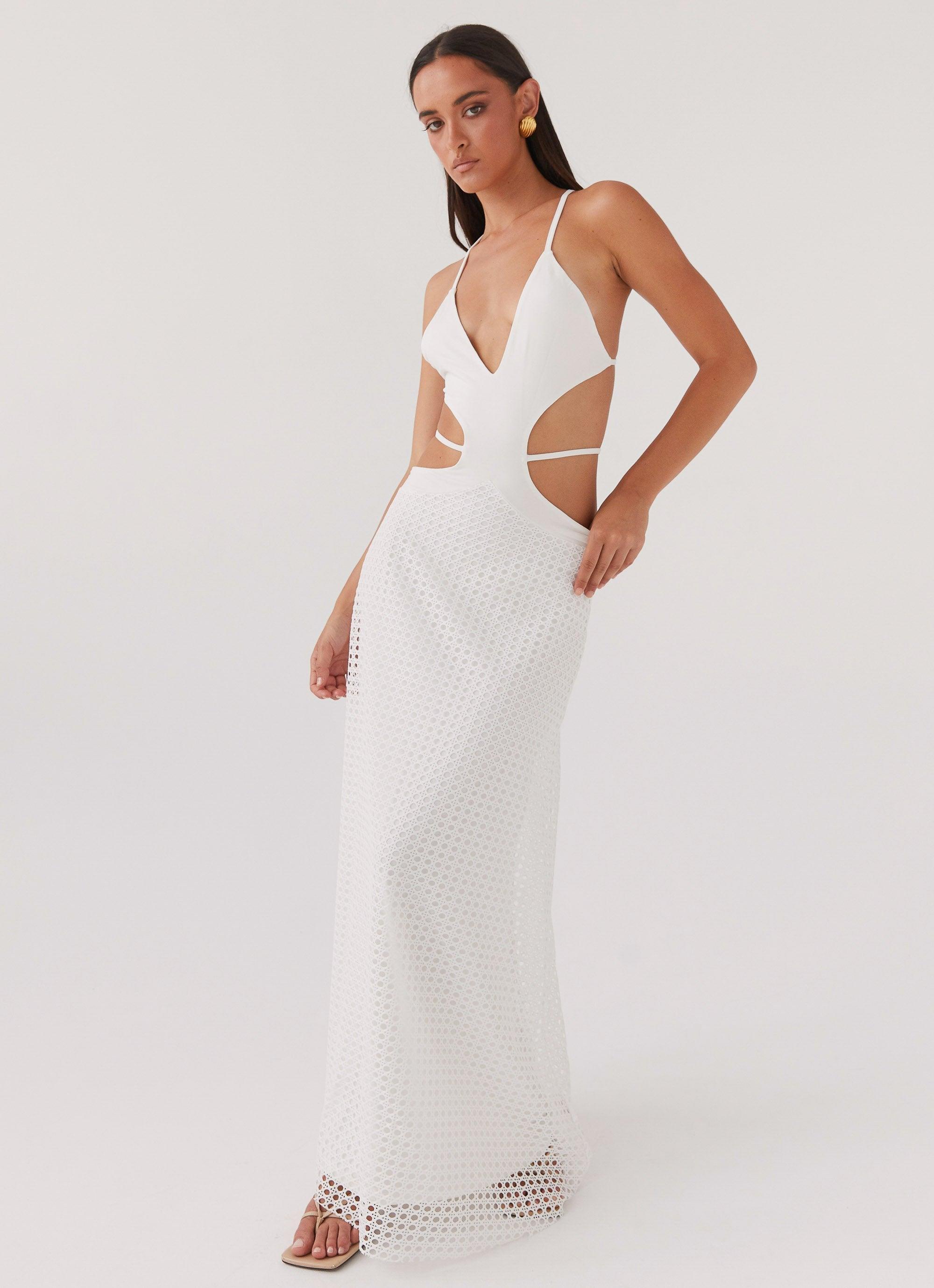 Enchanted Melodies Maxi Dress - White product image