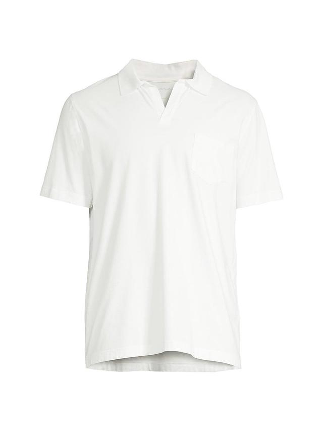 Mens Cotton Polo Shirt Product Image