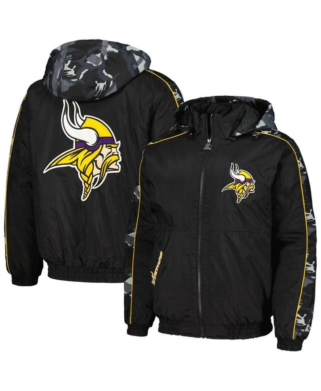 Mens Starter Minnesota Vikings Thursday Night Gridiron Full-Zip Hoodie Product Image