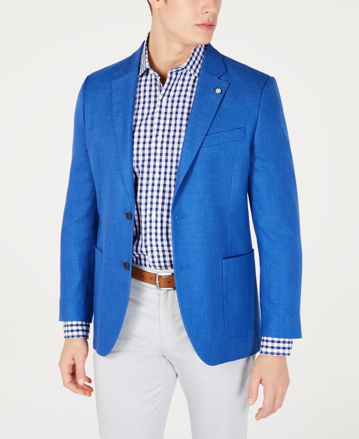 Nautica Men Modern-Fit Active Stretch Structure Weave Sport Coat Product Image