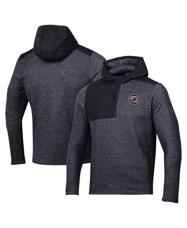 Mens Under Armour South Carolina Gamecocks Survivor Fleece Hoodie Quarter-Zip Jacket Product Image