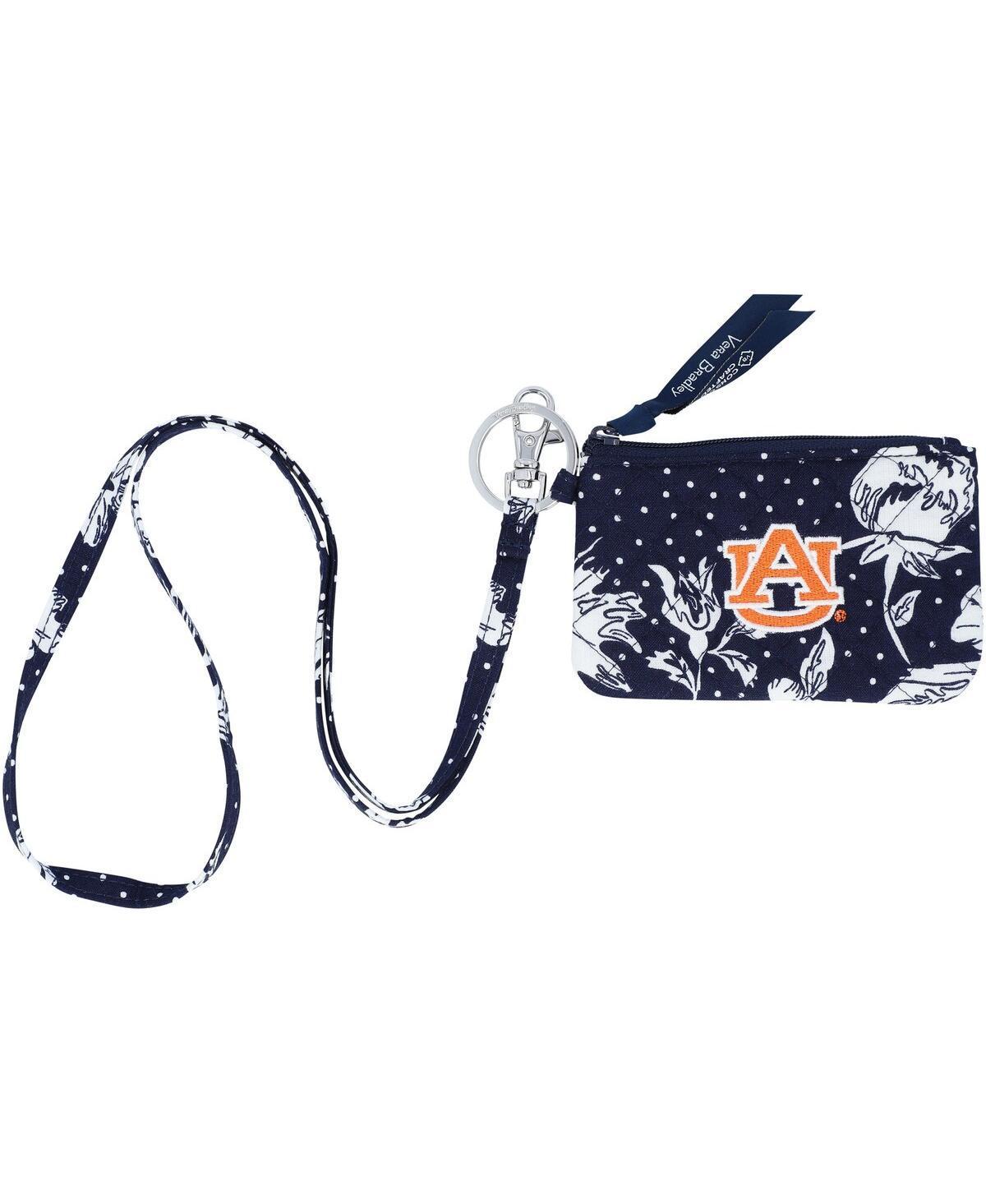 Womens Vera Bradley Auburn Tigers Rain Garden Zip Id Lanyard Product Image