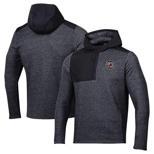 Mens Under Armour South Carolina Gamecocks Survivor Fleece Hoodie Quarter-Zip Jacket Product Image