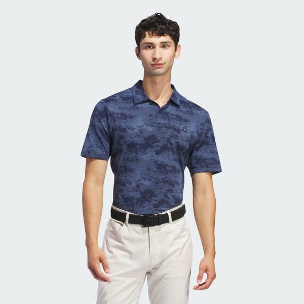 Go-To Printed Mesh Polo Shirt Product Image