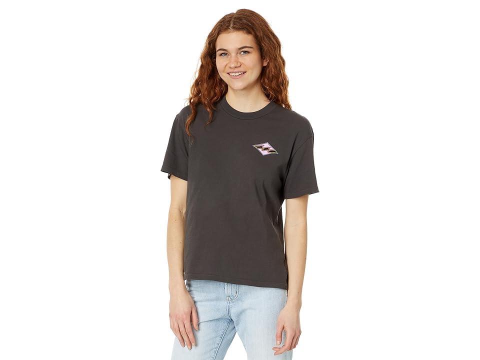 Billabong Bright Side Short Sleeve Tee (Off Women's Clothing Product Image