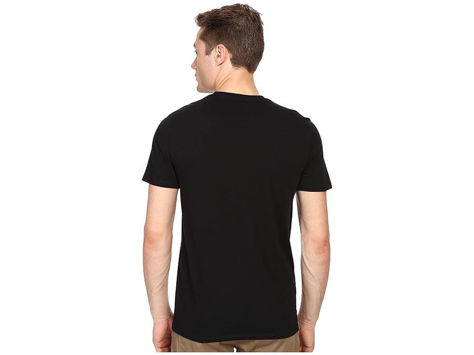 Vince Short Sleeve Pima Cotton Crew Neck Shirt Men's Short Sleeve Pullover Product Image