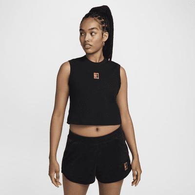 NikeCourt Heritage Women's Cropped Tennis Tank Top Product Image