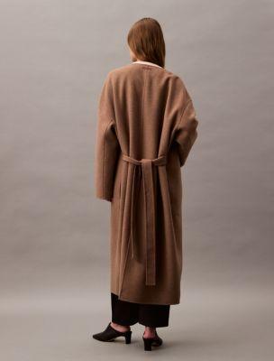 Cashmere Wool Blend Coat Product Image