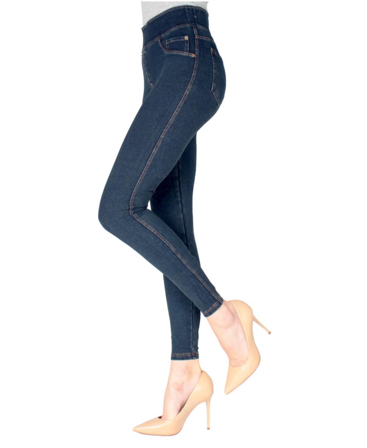 MeMoi Denim Shaping Jean Womens Leggings Product Image