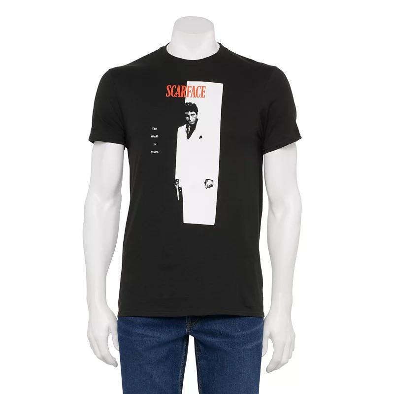 Mens Scarface Movie Poster Graphic Tee Product Image