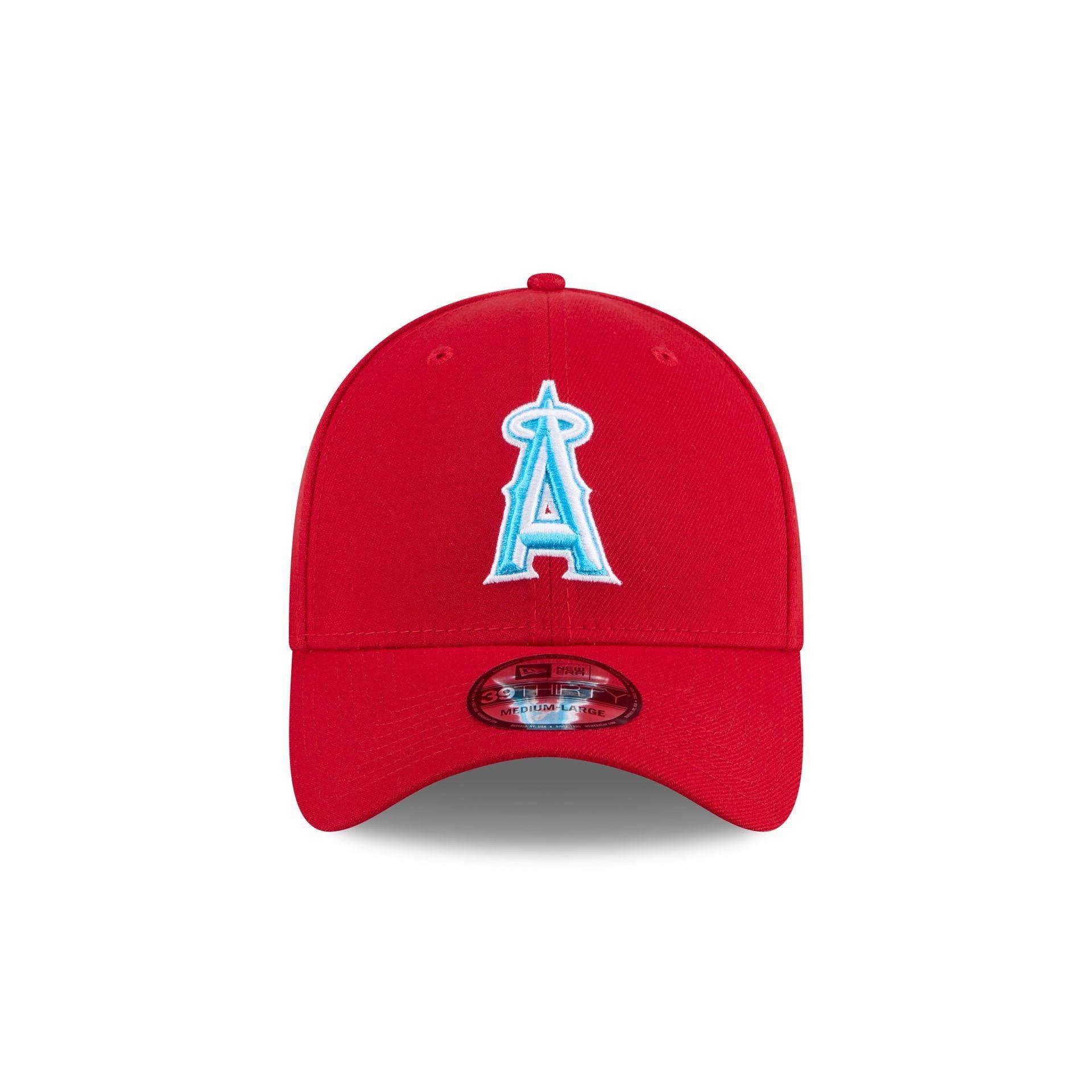 Los Angeles Angels Father's Day 2024 39THIRTY Stretch Fit Hat Male Product Image