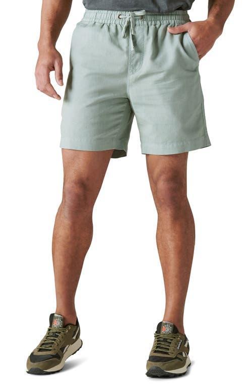 Lucky Brand Drawstring Waist Cotton & Linen Short Product Image