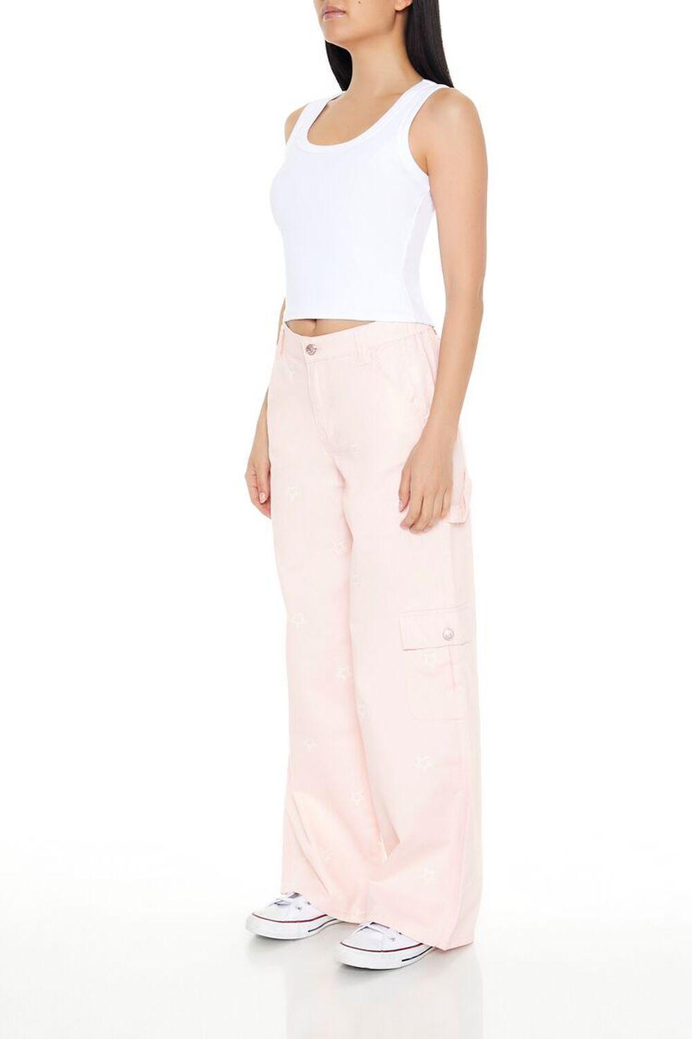 Star Print Cargo Pants | Forever 21 Product Image