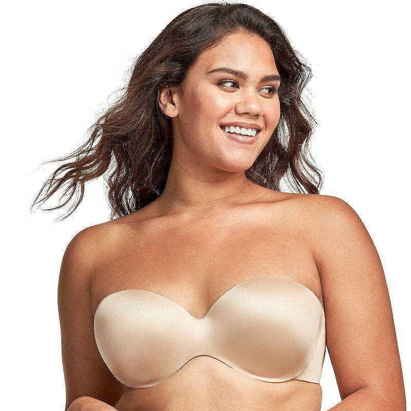 Maidenform Full Coverage Strapless Underwire Bra DM9472, Womens Brown Product Image