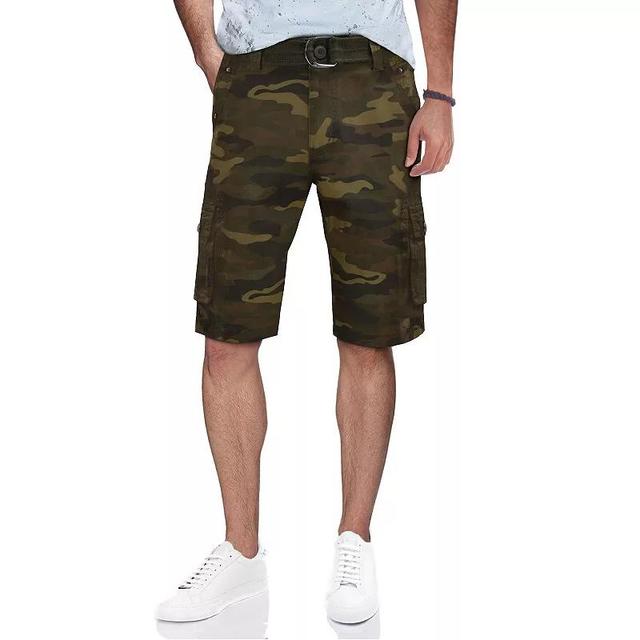 Mens RawX Regular-Fit Belted Cargo Shorts Product Image