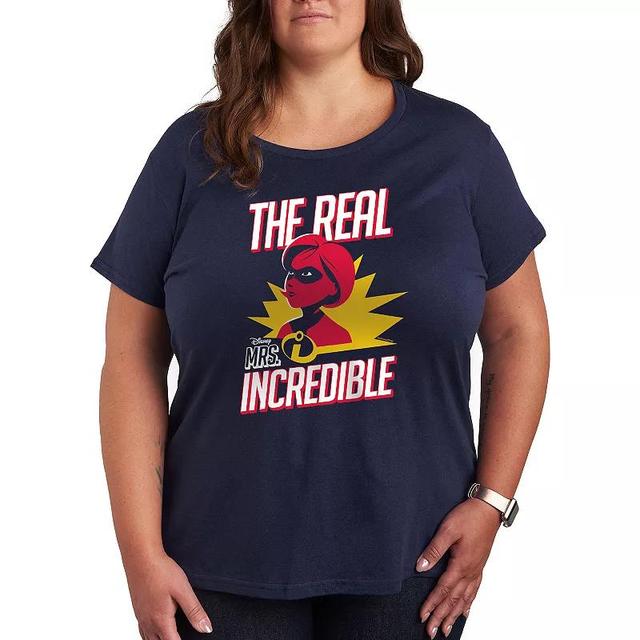 Disney / Pixars The Incredibles Plus Mrs. Incredible Graphic Tee, Womens Product Image