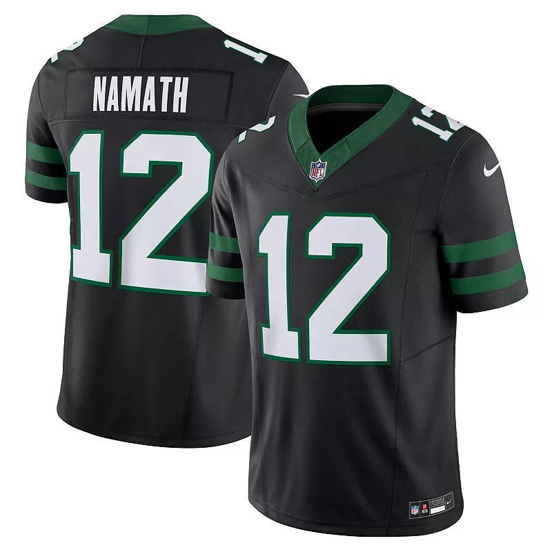 Mens Nike Joe Namath Legacy New York Jets Alternate Vapor F.U.S.E. Limited Jersey Product Image