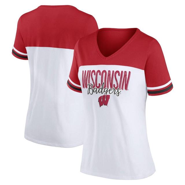 NCAA Wisconsin Badgers Womens Yolk T-Shirt Product Image