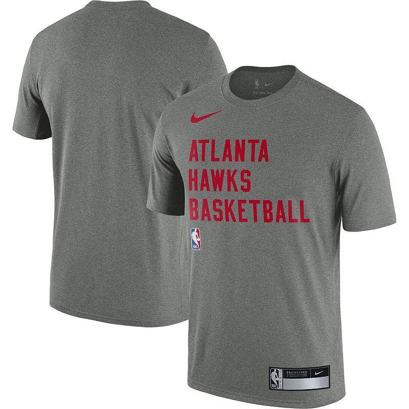 Mens Nike Heather Gray Toronto Raptors 2023/24 Sideline Legend Performance Practice T-Shirt Product Image