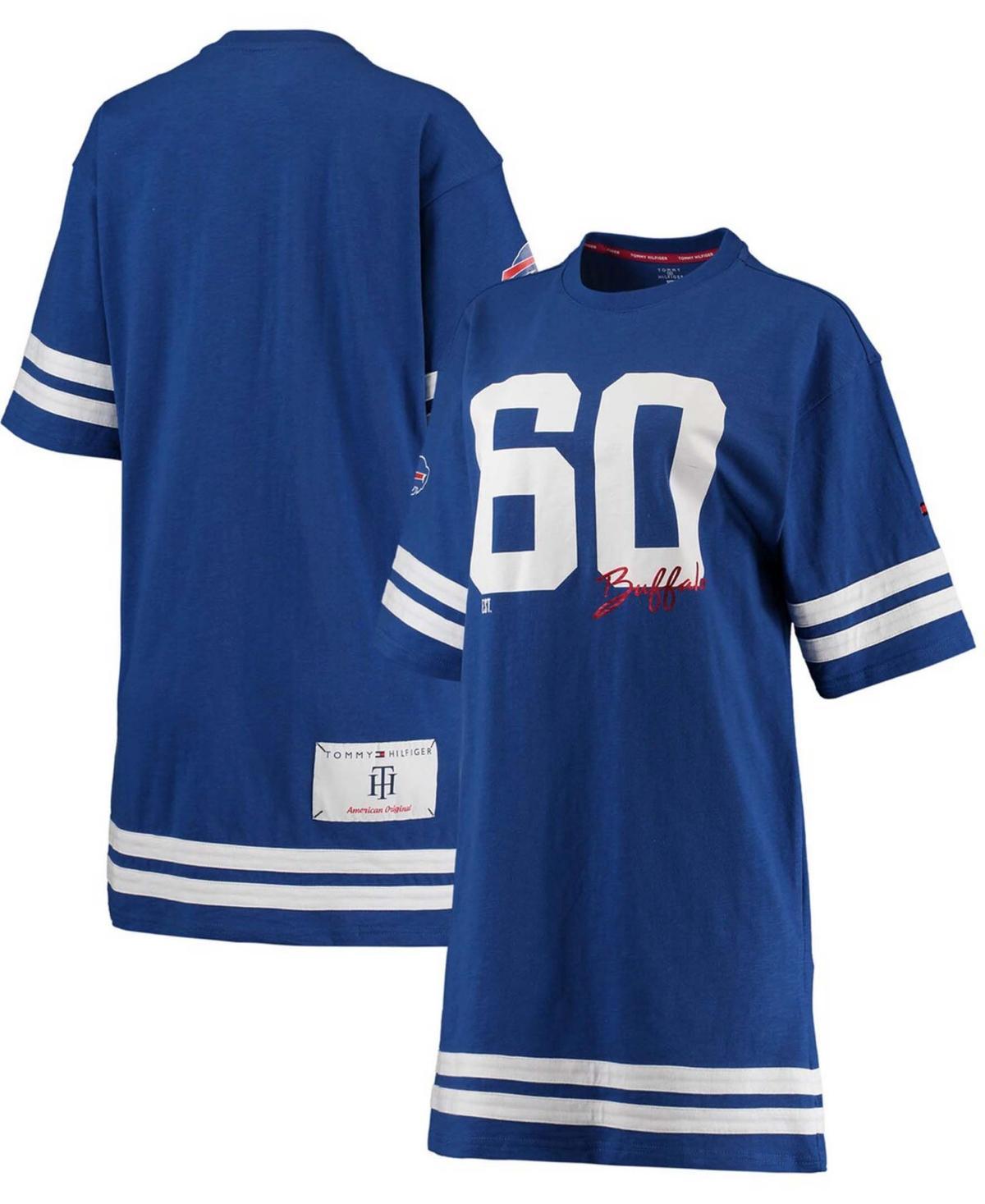 Womens Royal Buffalo Bills Clair Half-Sleeve Dress Product Image