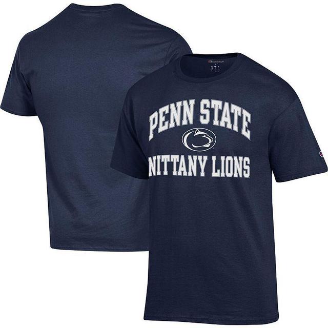 Mens Champion Navy Penn State Nittany Lions High Motor T-shirt Product Image