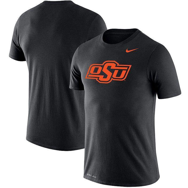 Mens Nike Black Oklahoma State Cowboys Big & Tall Legend Primary Logo Performance T-Shirt Product Image