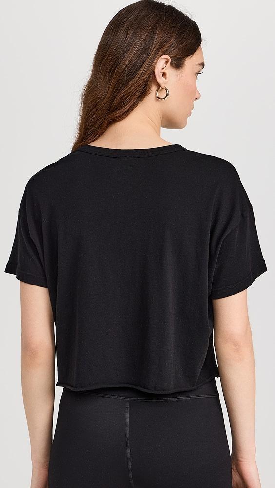 Year of Ours YOS Cropped Tee | Shopbop Product Image