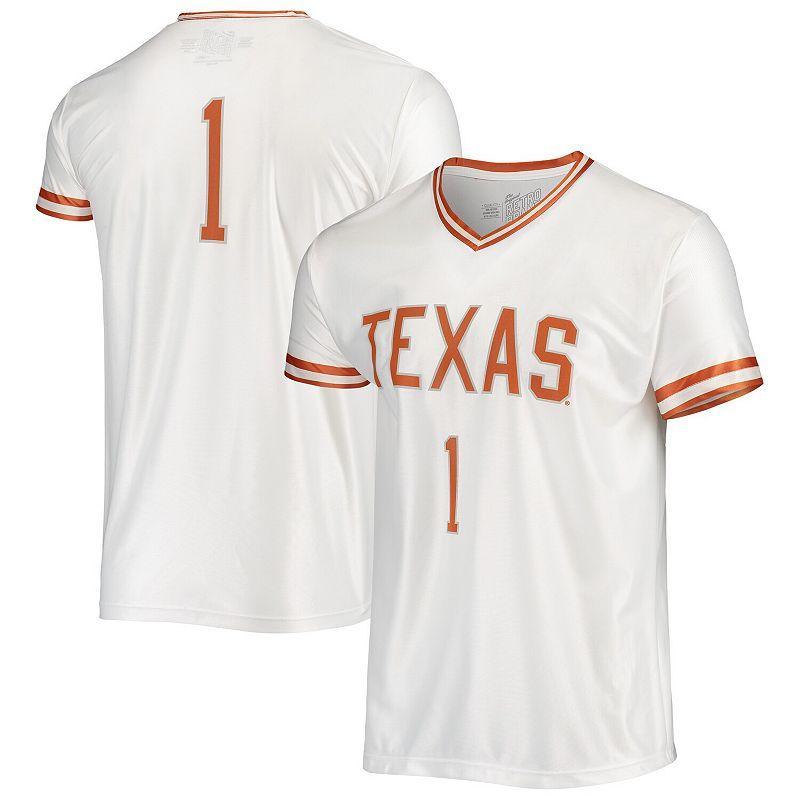 Mens Original Retro Brand Texas Longhorns Basketball Jersey Product Image