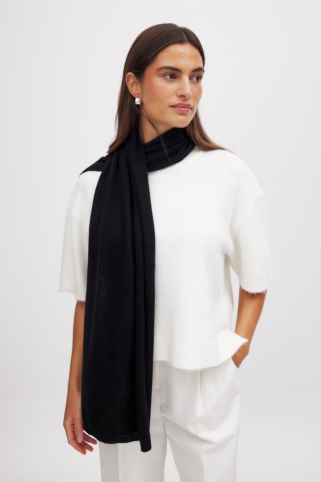 Wool Knitted Scarf Product Image