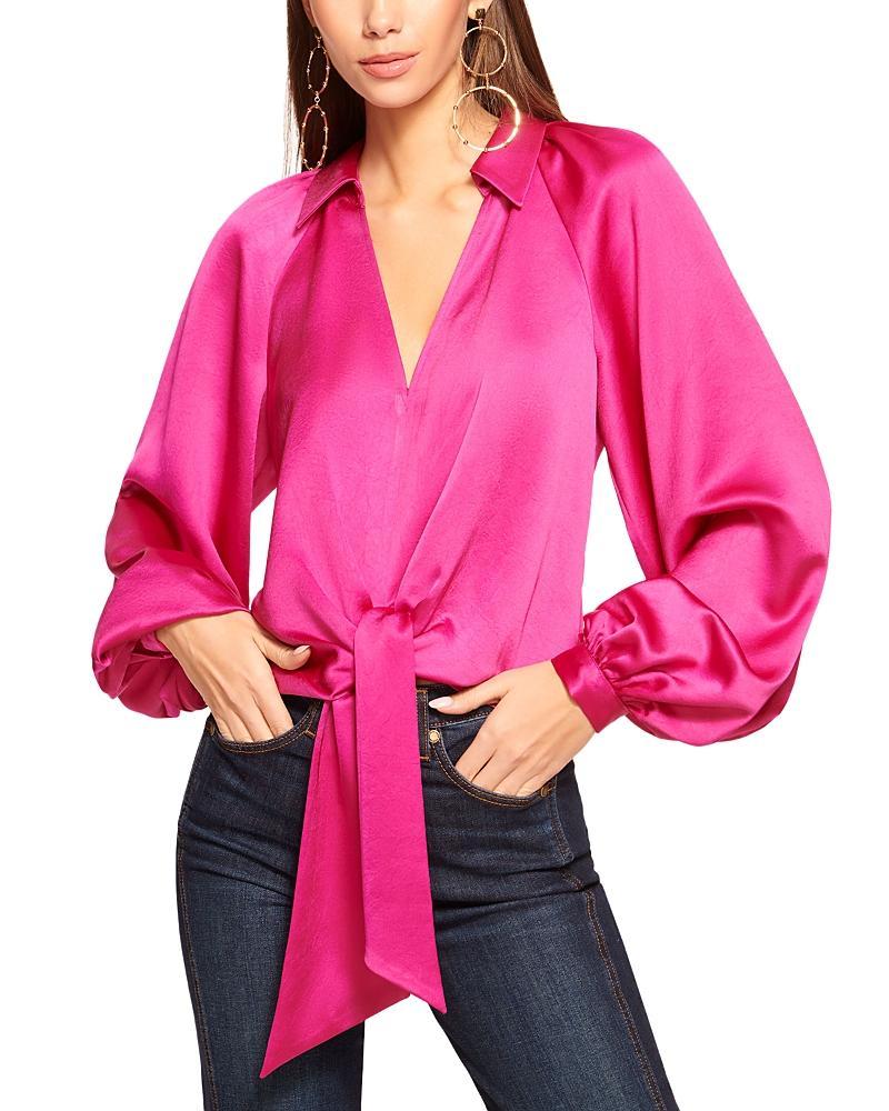 Ramy Brook Posh Emily Collared Blouse Product Image