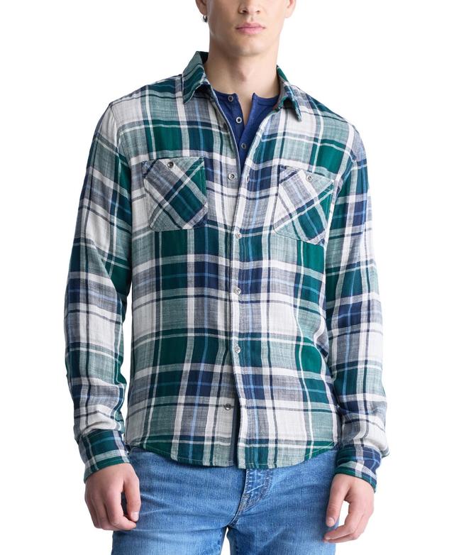 Buffalo David Bitton Mens Saolo Plaid Shirt Product Image