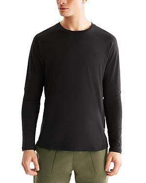 Focus Long Sleeve Pima Cotton Blend T-Shirt Product Image