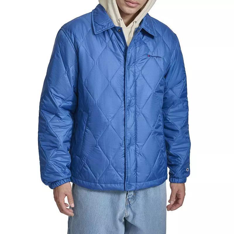 Mens Champion Diamond Quilted Coaches Jacket Product Image