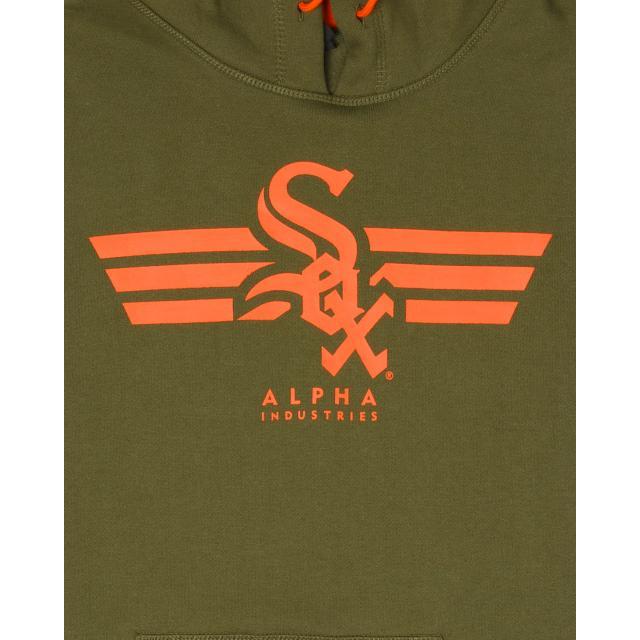 Alpha Industries X Chicago White Sox Hoodie Male Product Image