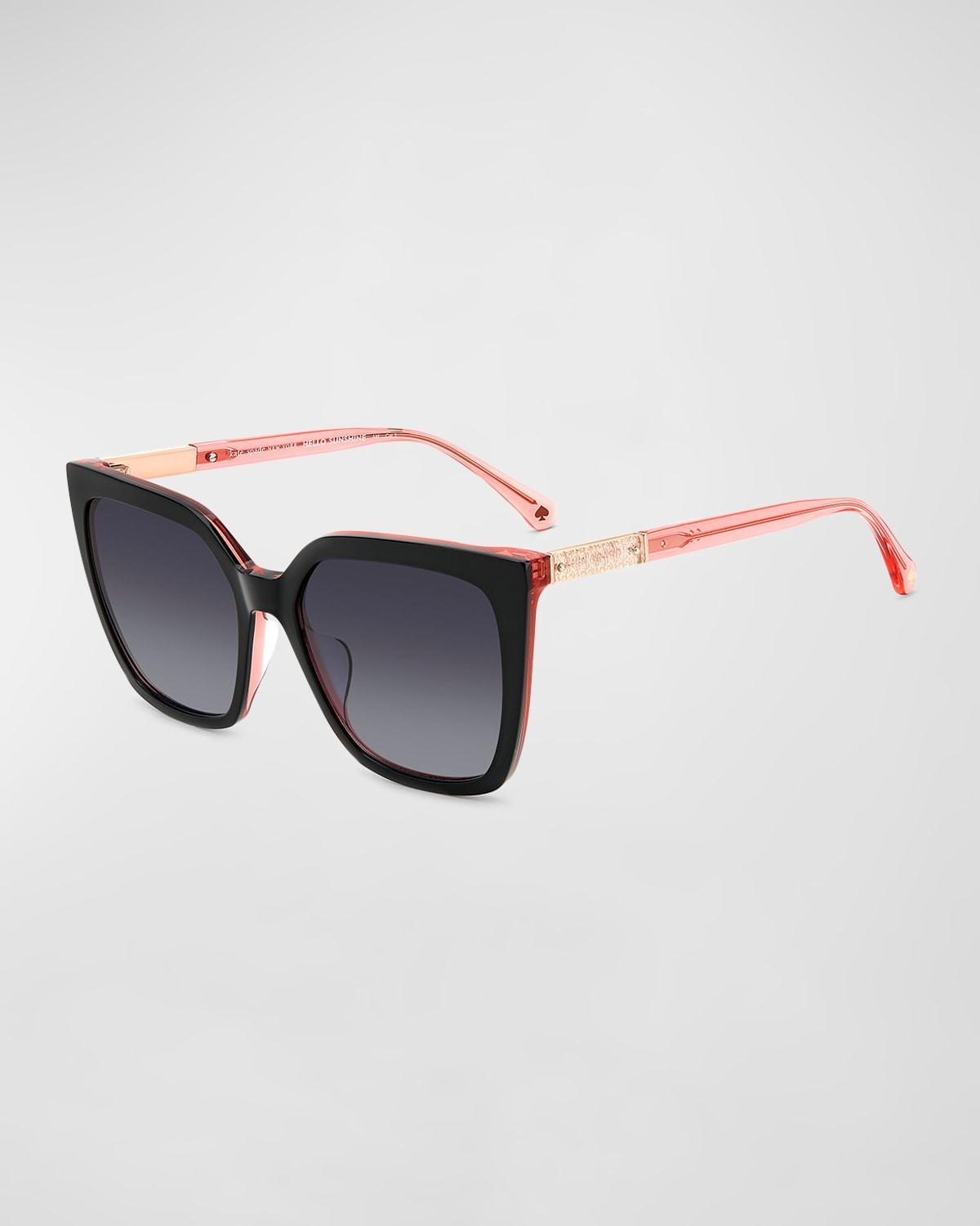 kate spade new york marlowe 55mm gradient square sunglasses Product Image