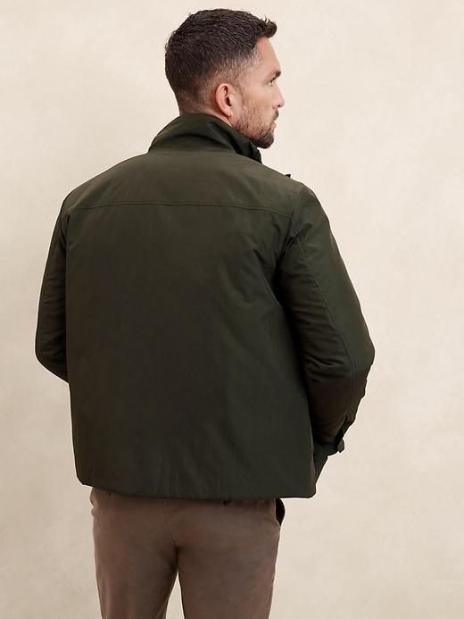 Padded Mock-Neck Jacket Product Image