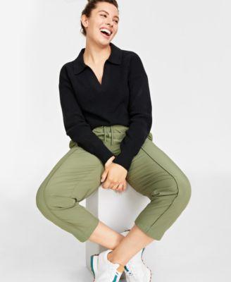 On 34th Womens Collared V-Neck Sweater, Created for Macys Product Image