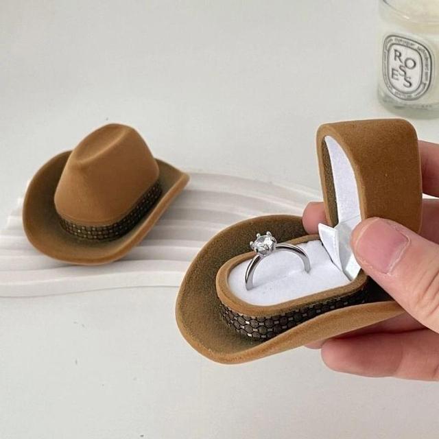 Cowboy Hat Jewelry Box Product Image