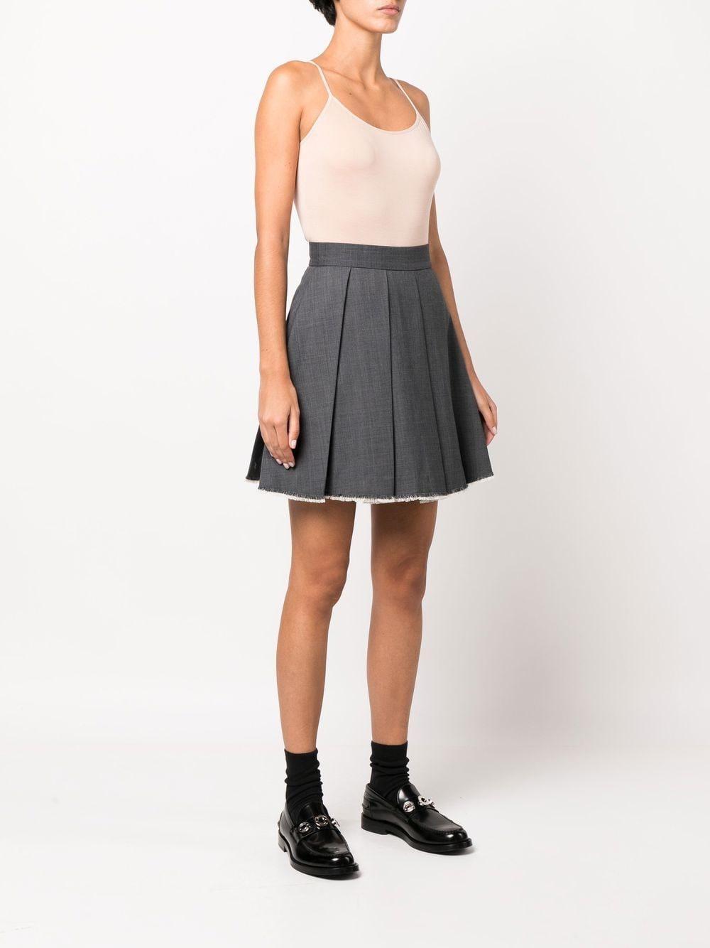 pleated A-line skirt Product Image