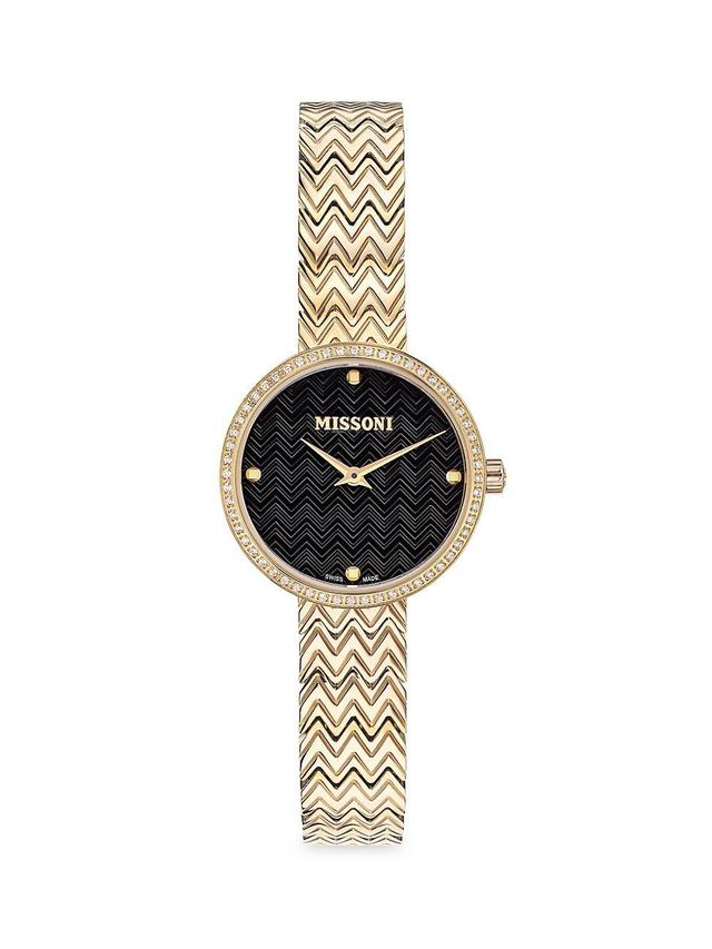 Womens Gold 29MM Bracelet Watch Product Image