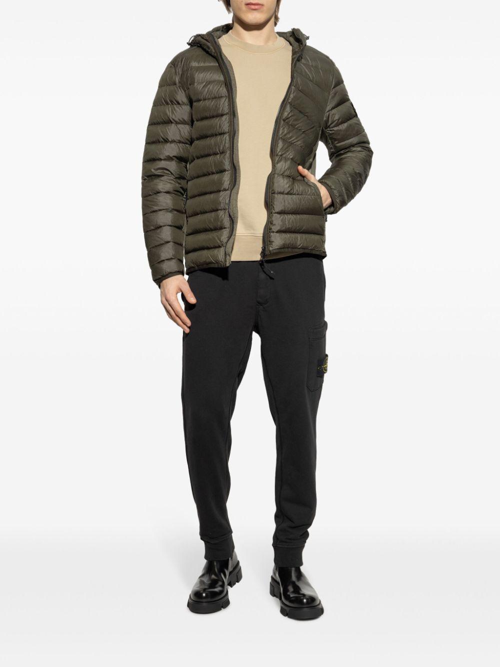 hooded puffer jacket Product Image