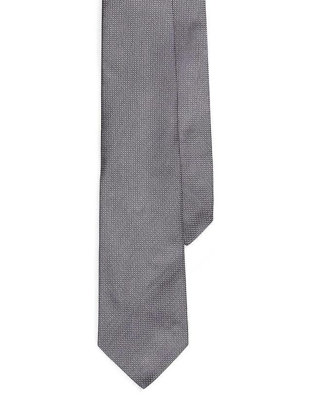 Mens Pin Dot Silk Tie Product Image